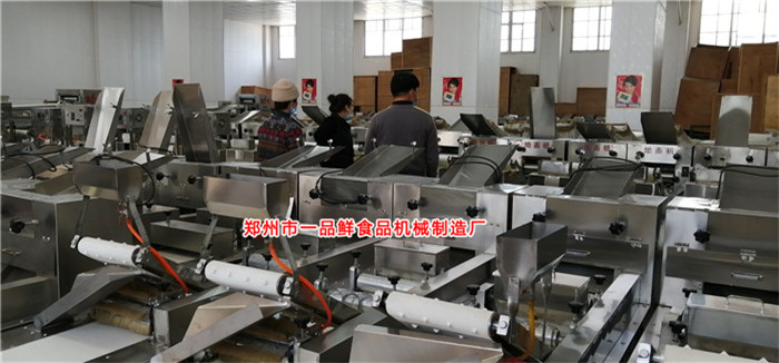 許昌客戶考察燴面機